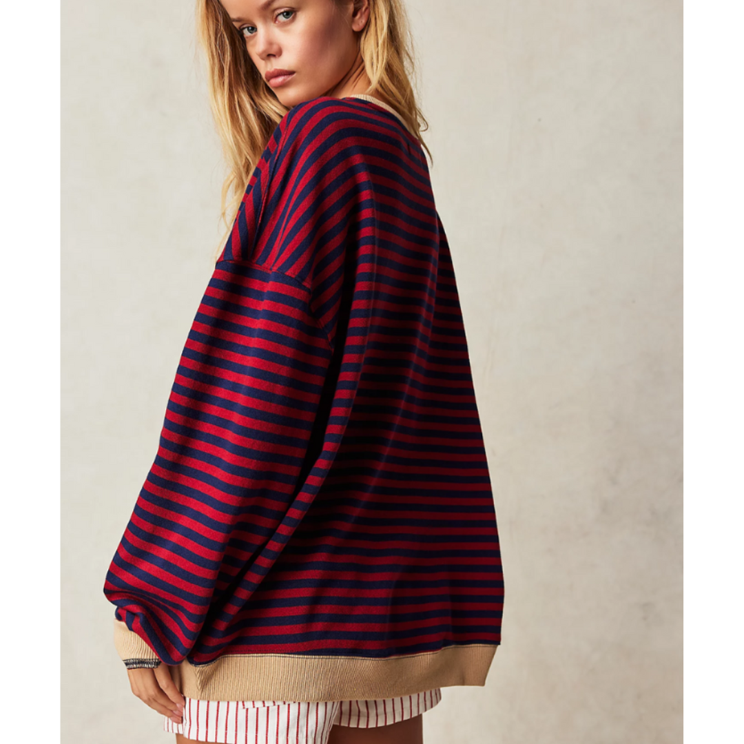 Damen Übergröße Sweatshirt | Langarm