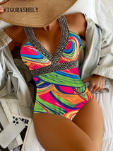 Costume da bagno verde