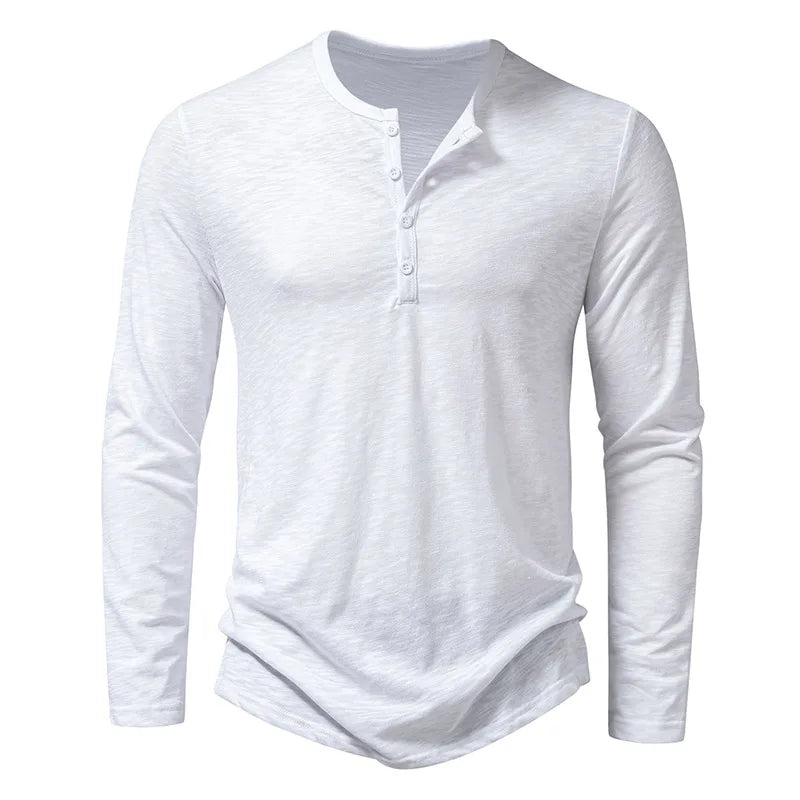 Ludwig | Lässiges Herbst Henley-Shirt für Herren