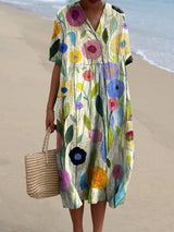 Multicolore floreale