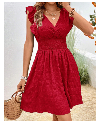 Fern | Schweizer Punktekleid