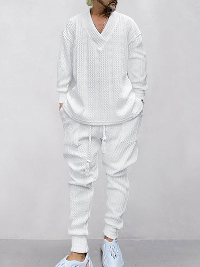 BEQUEME GERIPPTE SET