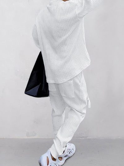 BEQUEME GERIPPTE SET