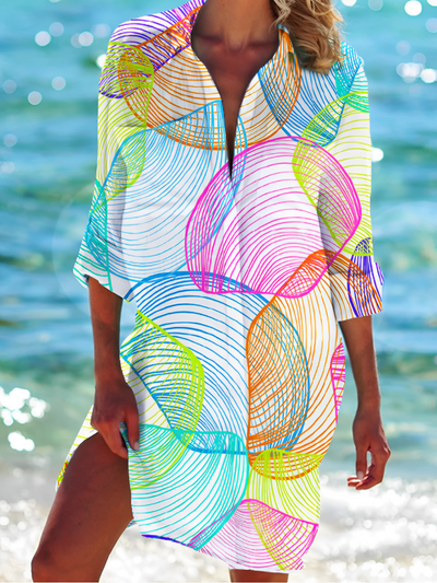 NovaFlex - Damen Baumwoll Button-Down Bluse Elegantes