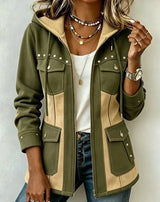 Oliv / Beige
