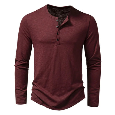 Ludwig | Lässiges Herbst Henley-Shirt für Herren